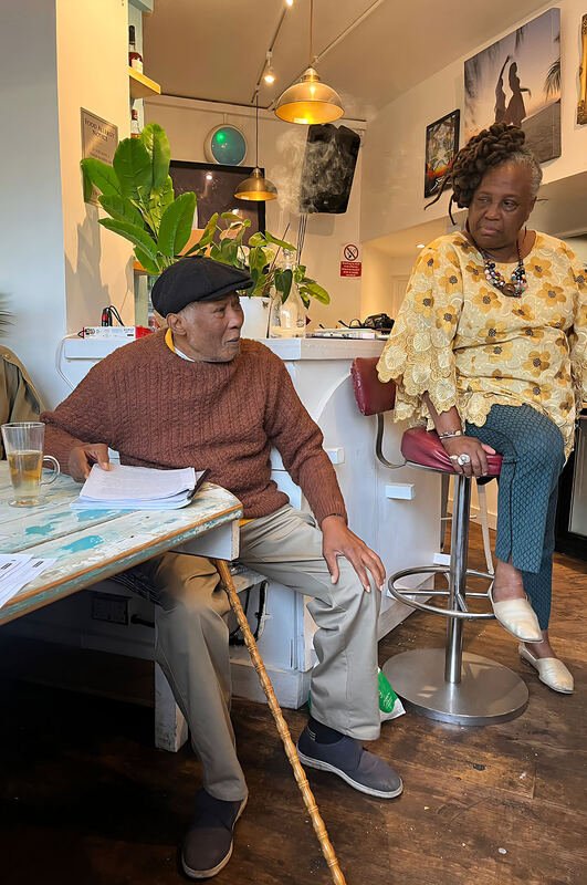 Leslie Palmer at Portobello Shack